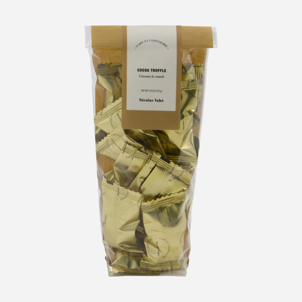 Cocoa truffles, Coconut & crunch, 110 g