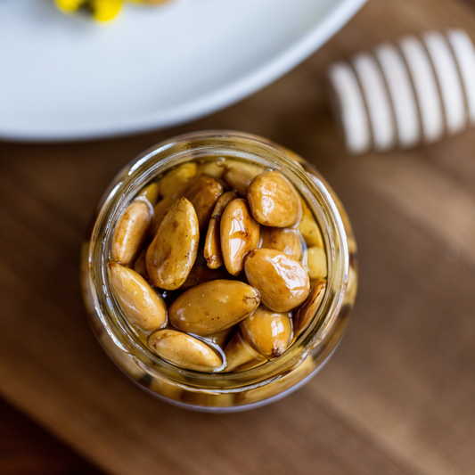 Honey, Acacia & roasted almonds, 250 g