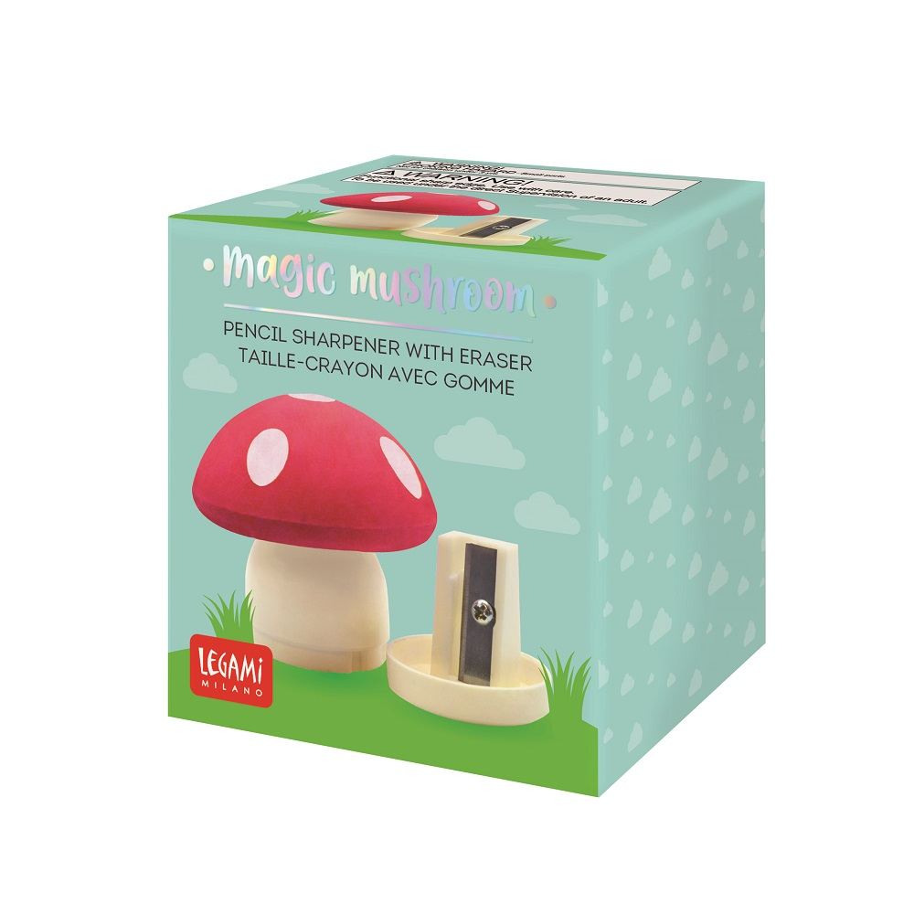 Blyantspidser og viskelæder / Magic Mushroom