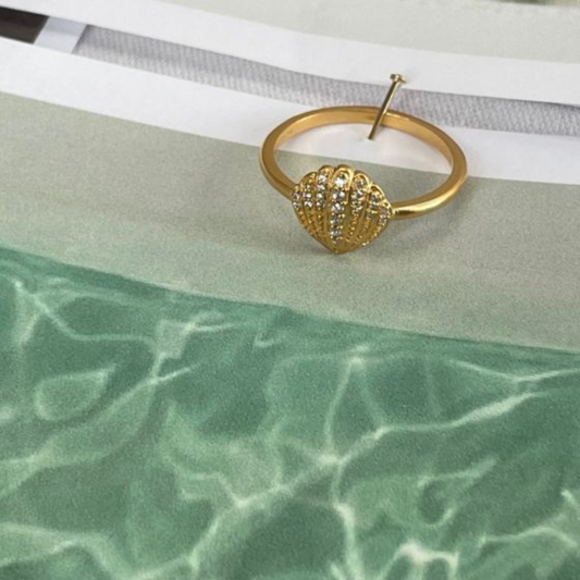 Vintage Shell Ring
