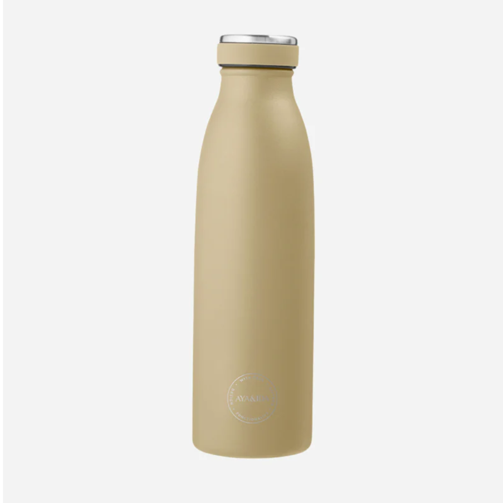 Drikkeflaske 500 ml / Dusty Yellow