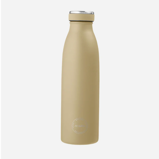 Drikkeflaske 500 ml / Dusty Yellow