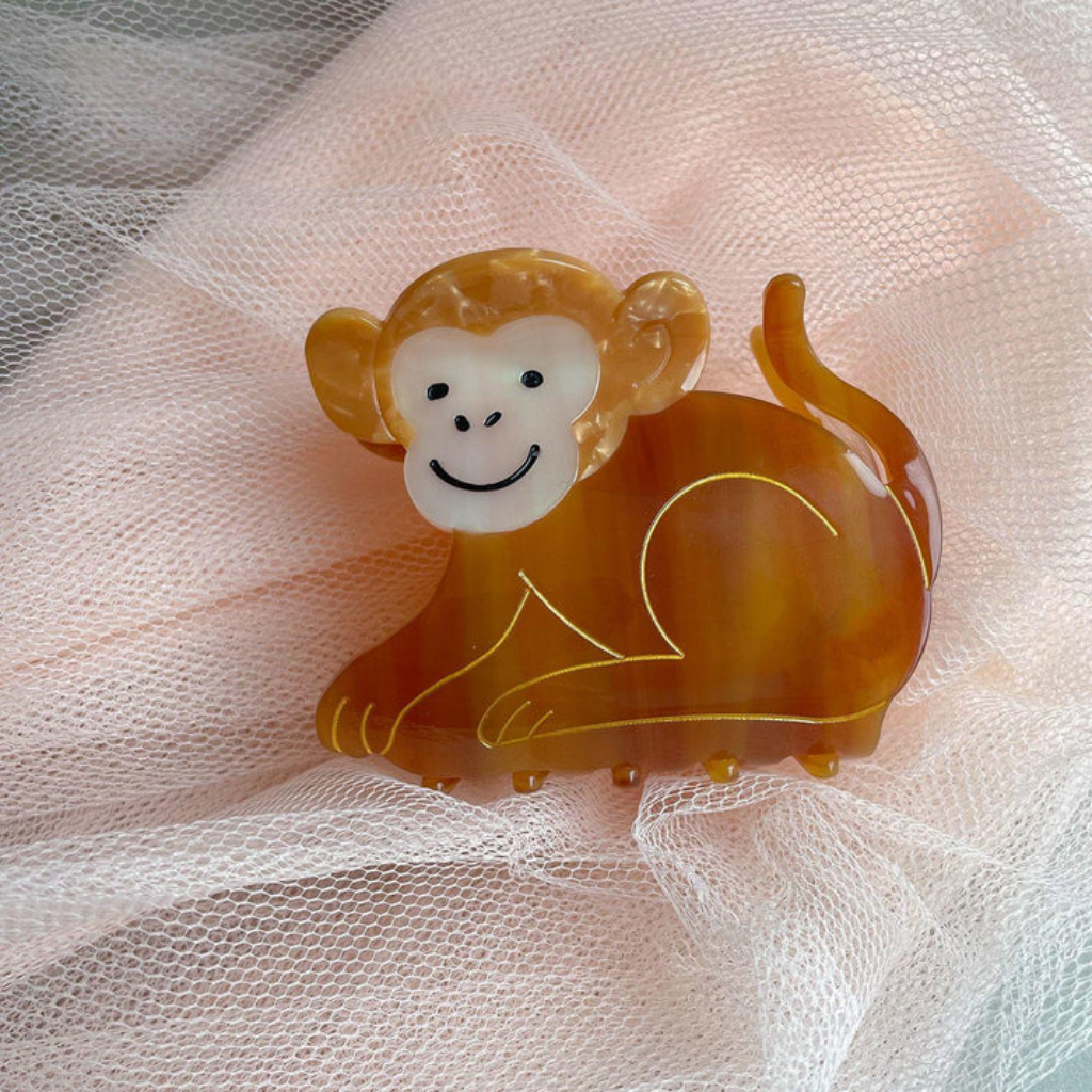 Abe Hårklemme / Brun