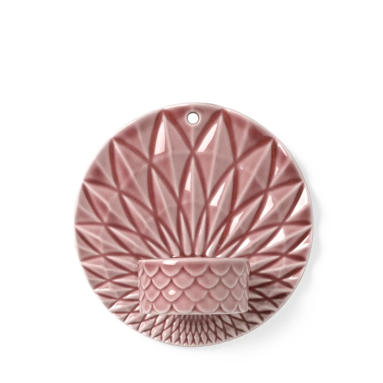 Pipanella væghængt fyrfadsstage / Rosa