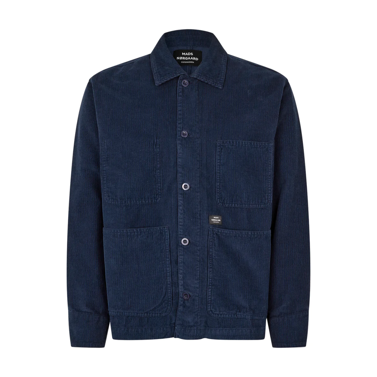 Cotton Cord Chore Jacket / Deep Well (Navy Blue) - NYHEDER!