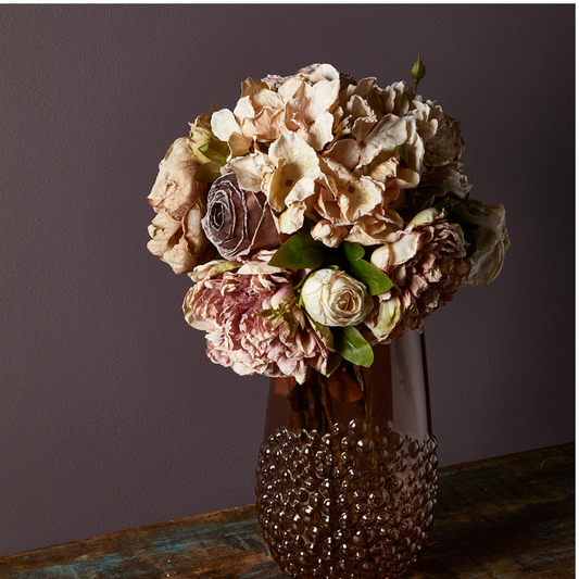 Pæon / Rose / stilk 46 cm