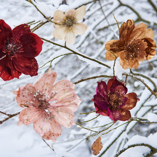 Magnolia m. klips / Light/Gold / 10 cm