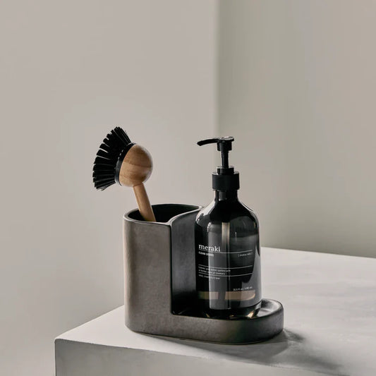 Børste- og sæbeholder, MKDatura, Mørkegrå