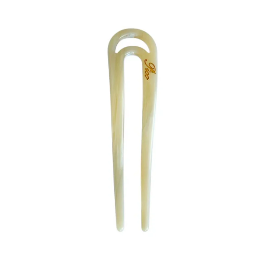 Jolie Hair Pin / Grey/Powder