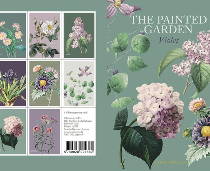 The painted garden / Violet / 8 kort
