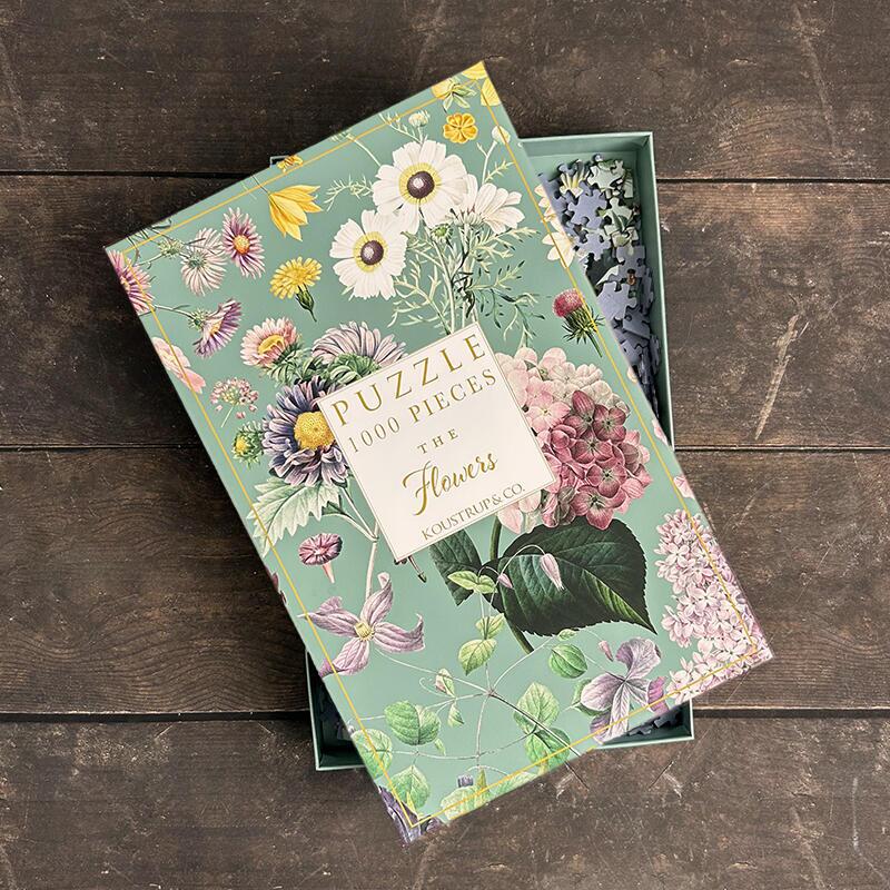 Puslespil / The flowers / 1000 brikker