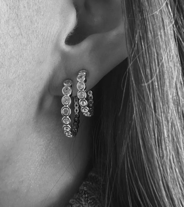 Alba Petit Crystal Studs