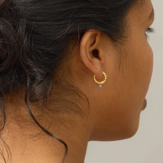 Belle hoops / Cornflower