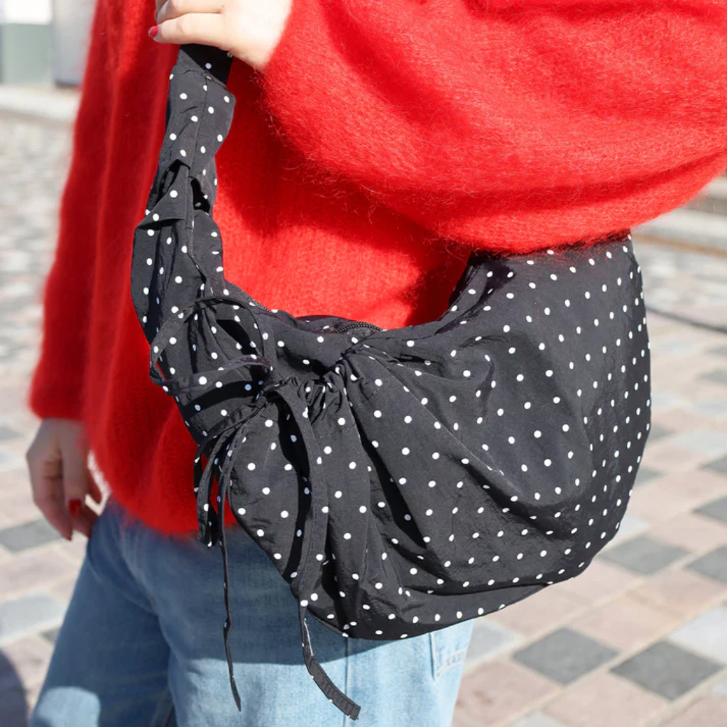 Nynne Bumbag / Sort/Hvid Prikker