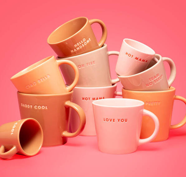 Ceramic Tea cup 350 ml - Super Dad Green
