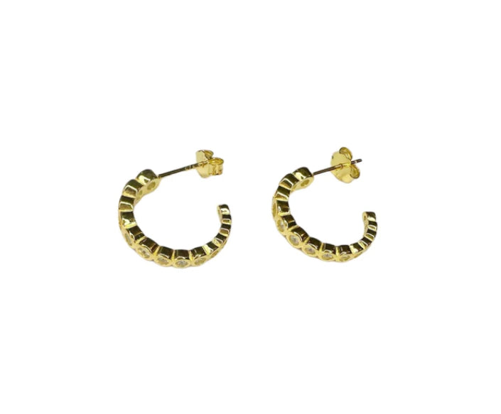 Alba Petit Crystal Studs