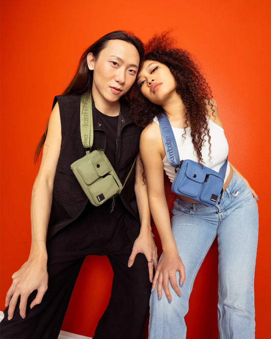 Mini Miles Cross-body / Olive Leaf