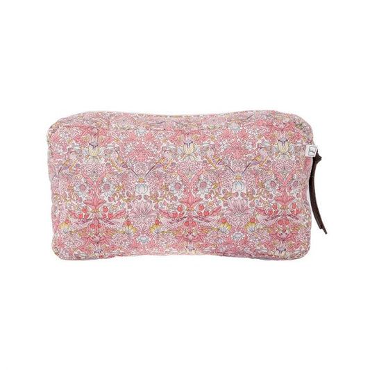 Pouch square / Liberty Strawberry pink