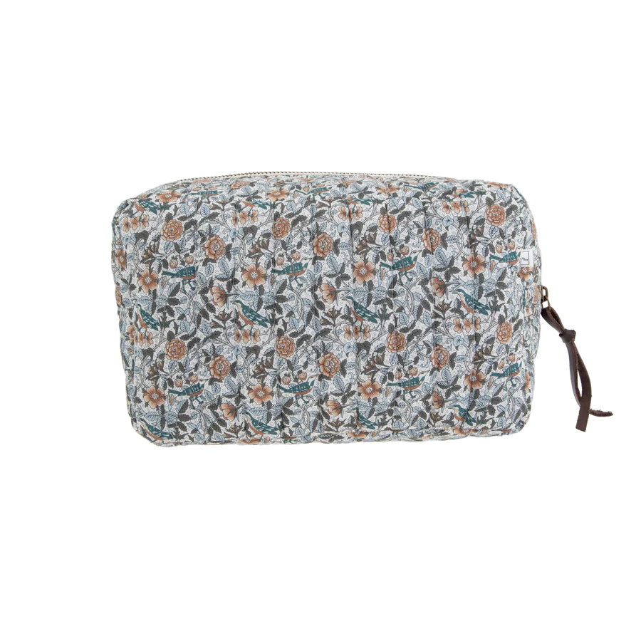 Pouch square / Liberty Strawberry Tree blue