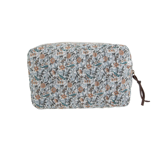 Pouch square / Liberty Strawberry Tree blue