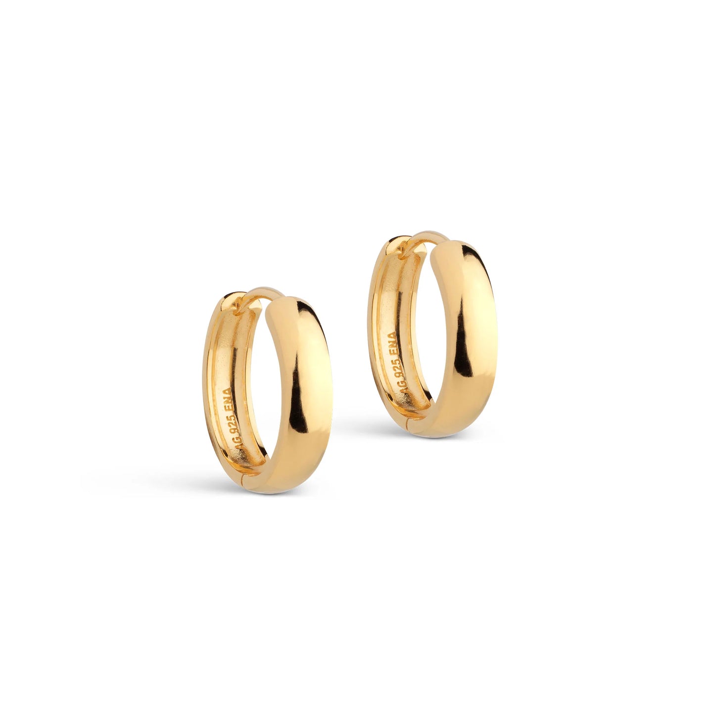 Classic wide hoops 20mm