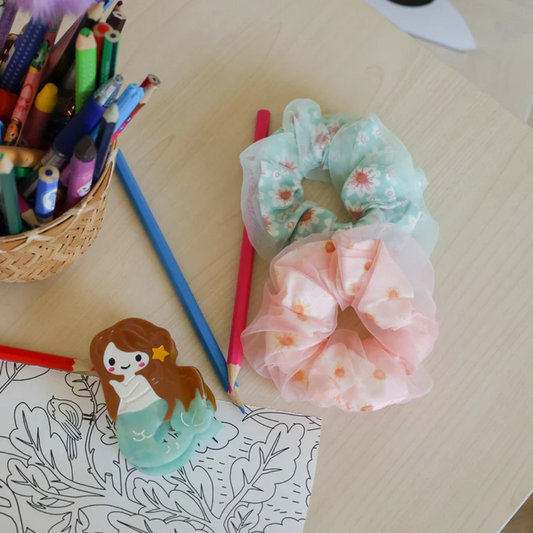 Havfrue Hårklemme / Grøn