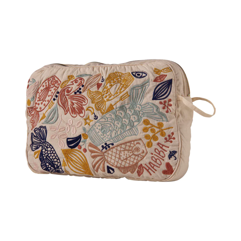 KOI TOILETRY BAG / PASTEL BLUE