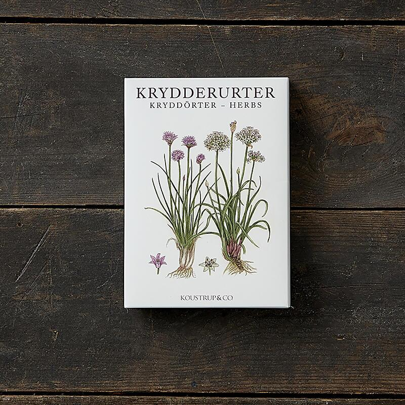 KRYDDERURTER / 8 kort