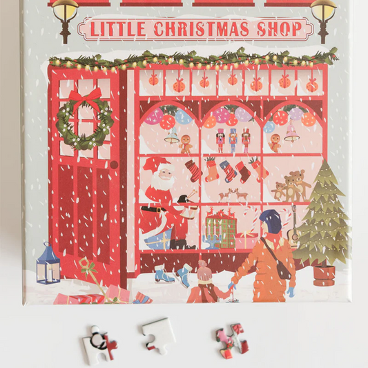 LITTLE CHRISTMAS SHOP - puslespil med 150 brikker