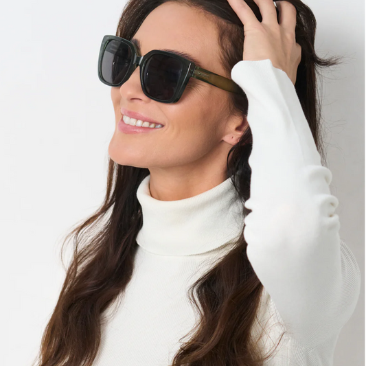 OjeOje I Solbriller / Mørkegrøn