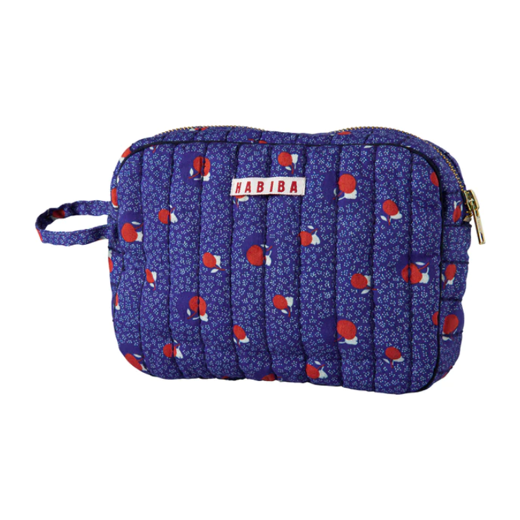 SAKURA MAKEUP CLUTCH - SMALL / JAPAN BLUE