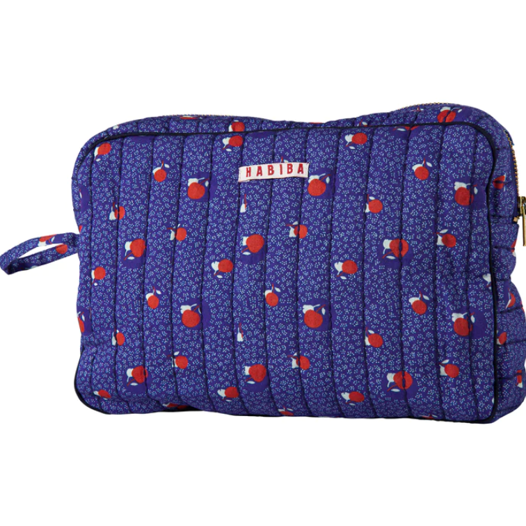 SAKURA TOILETRY BAG - BIG / JAPAN BLUE