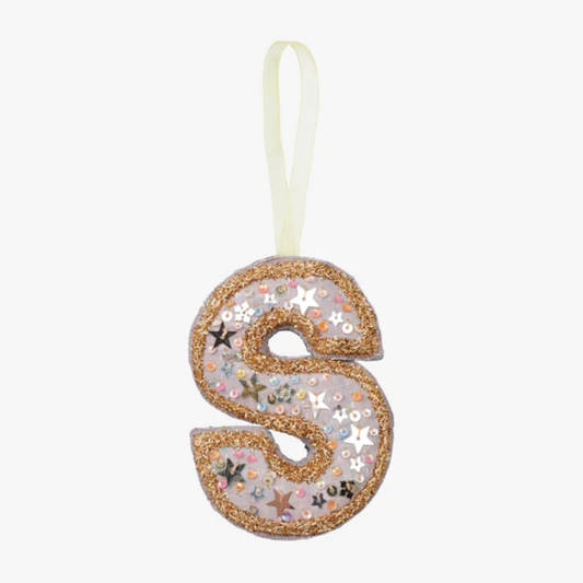 Alphabet Kantha Ornament - No. 107