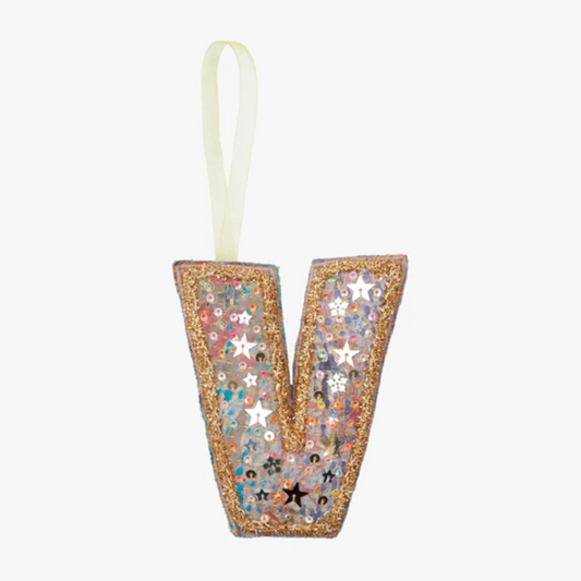 Alphabet Kantha Ornament - No.129