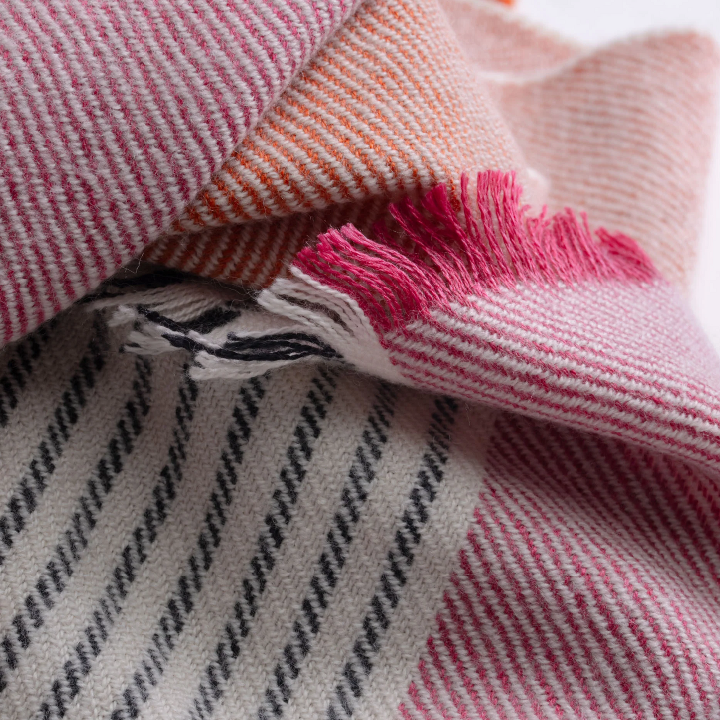 Halstørklæde / Rød/orange