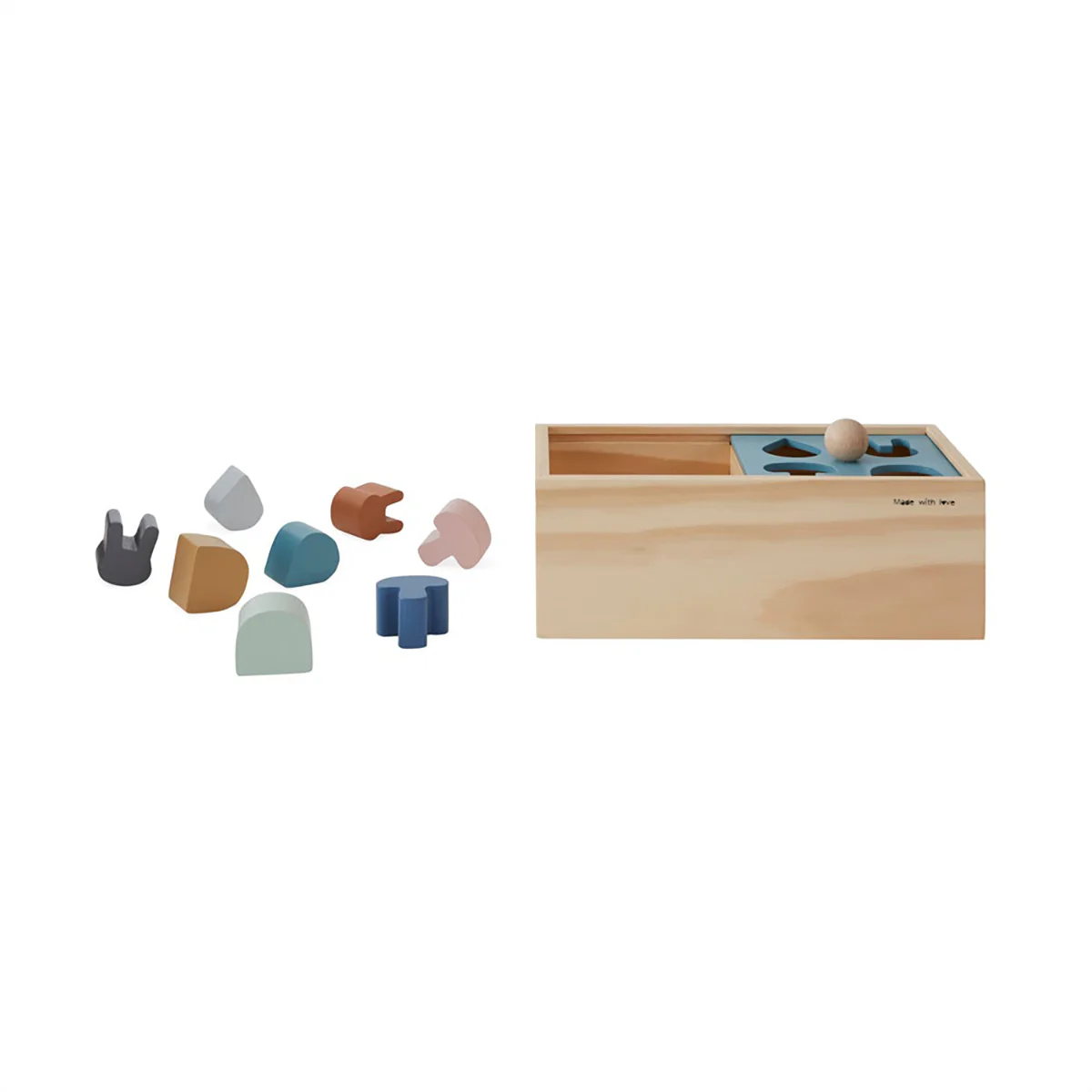 Wooden puzzle box
