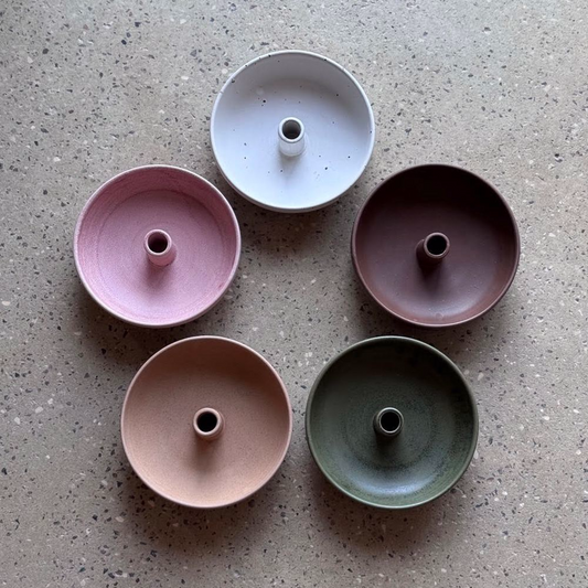 Oktober Lysestage / Rosa