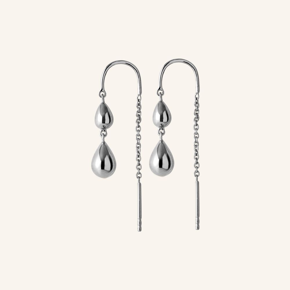 Rain Earchains / Silver