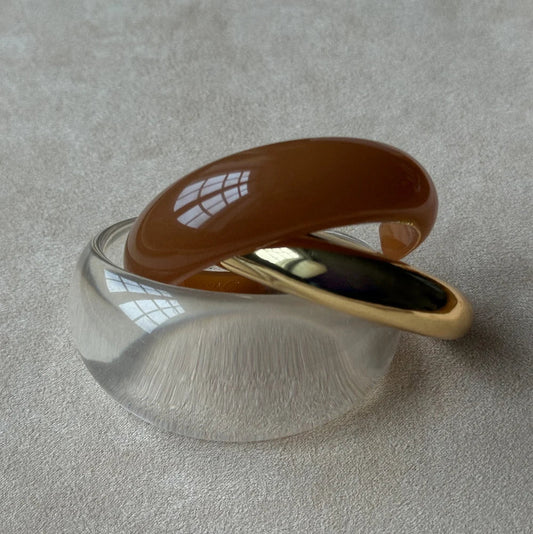 Asha Armring / Armbånd / Mocca
