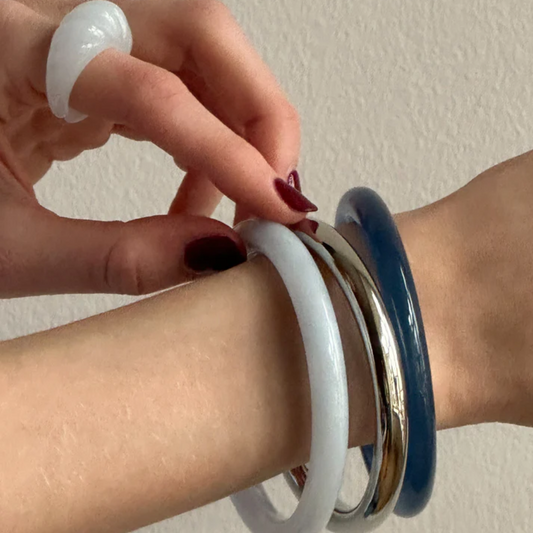 RAY BANGLE Armring / Armbånd / Sølv