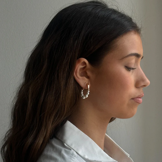 Phoebe Hoops / Espresso