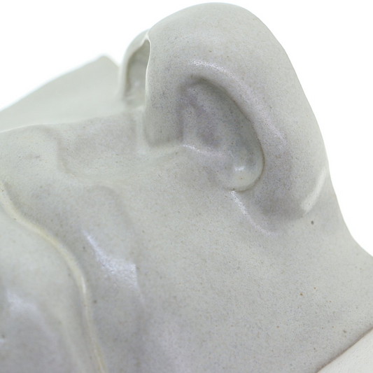 Bookend Mouth / Antique White