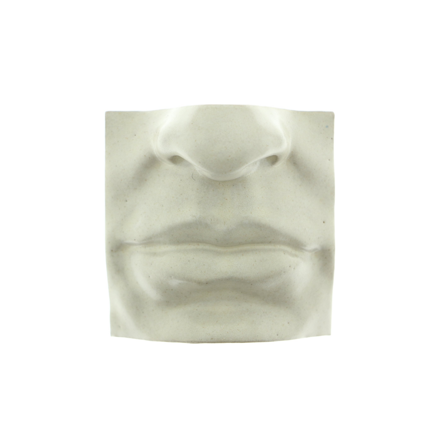 Square Mouth / No. 2 / Antique White