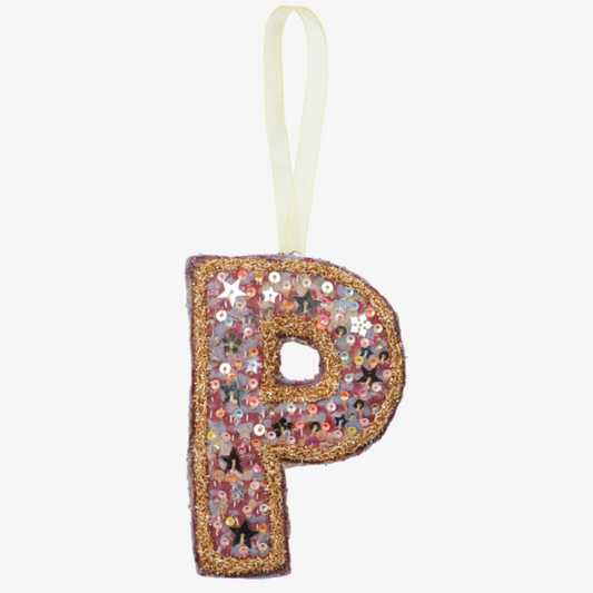 Alphabet Kantha Ornament - No. 90