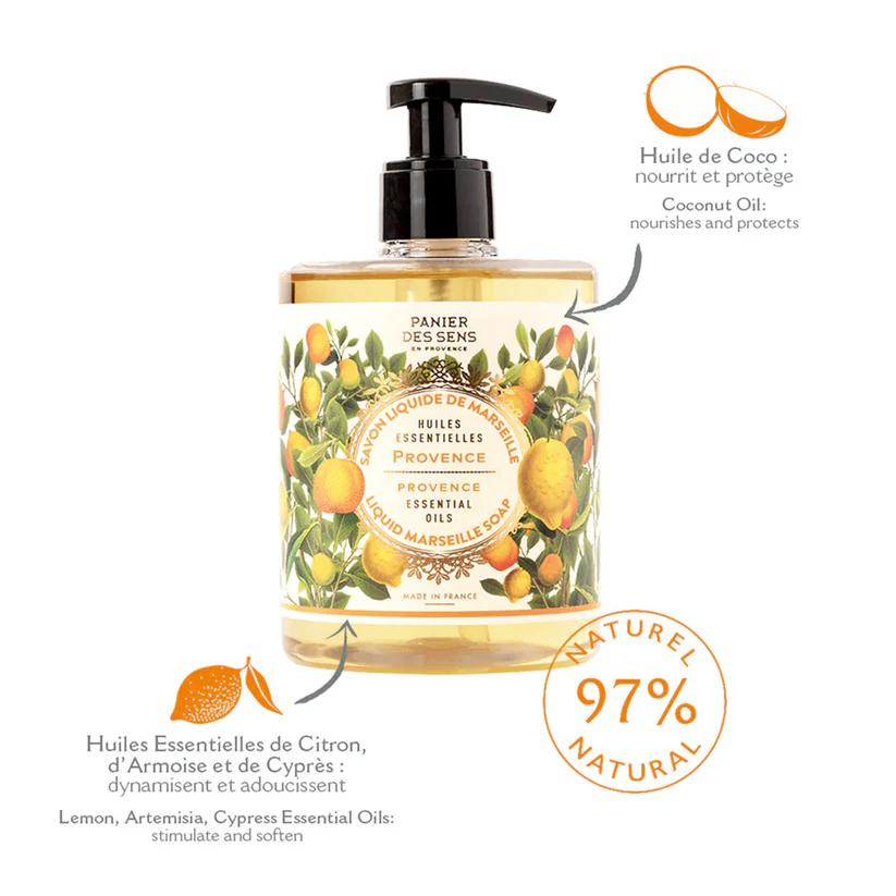 Marseille sæbe 500ml / Provence