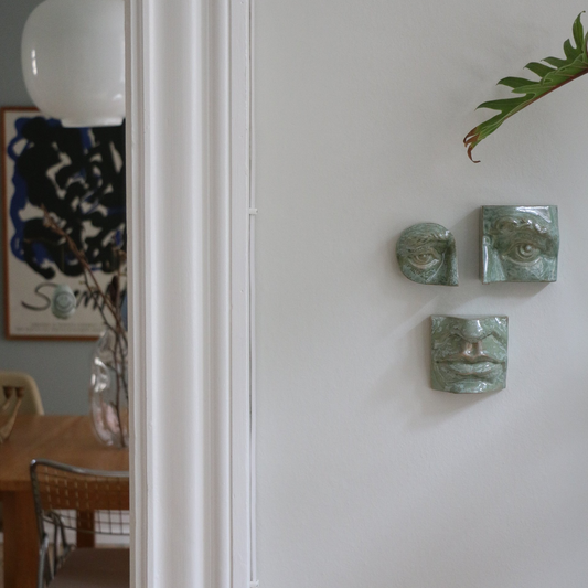 Square Mouth / No. 2 / Antique White