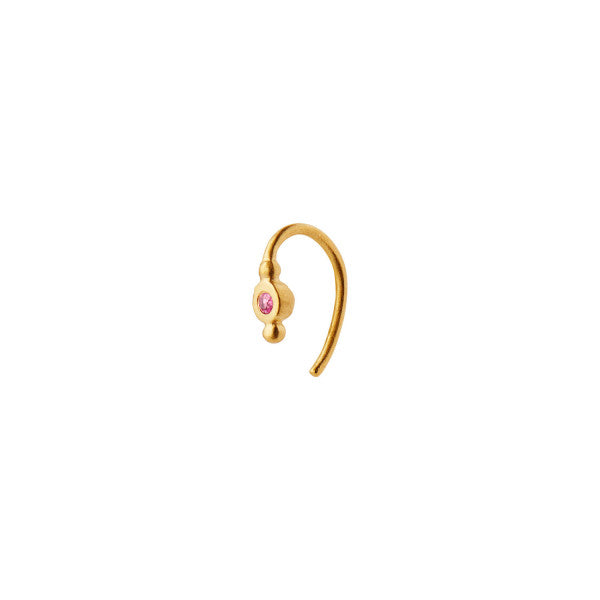 Petit bon-bon pink zircon earring