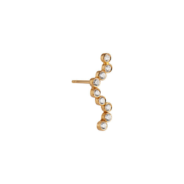 Midnight sparkle earring - right