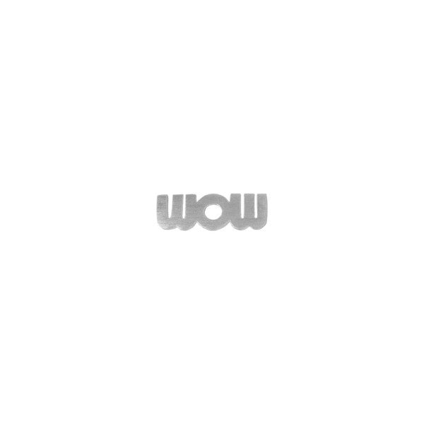 Wow mom earring silver