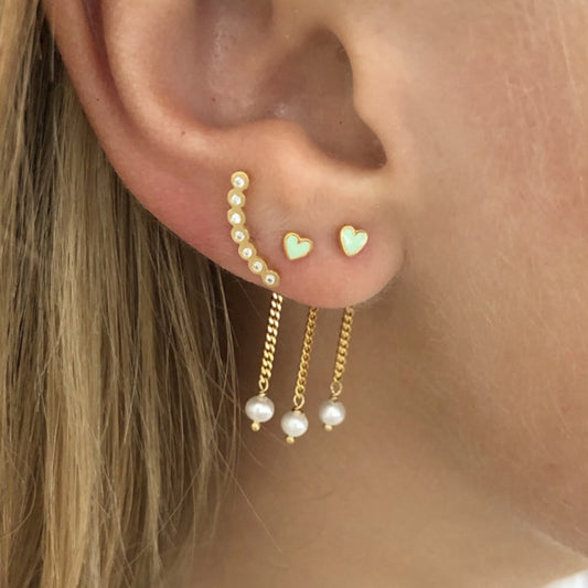 Seven dots earring piece right